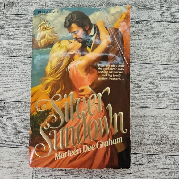 Silver Sundown by Marteen Dee Graham 1982 Dell First Printing‎ Paperback Romance - Picture 10 of 11